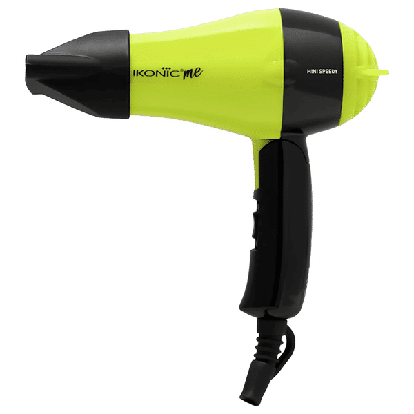 Buy Ikonic Mini Speedy Hair Dryer Overheat Protection Green